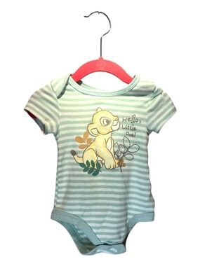 Disney Lion King Simba Bodysuit Size 3-6 Months